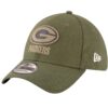 Couronne New Era Green Bay Packers 39thirty Stretch En Terrain de Jeu 2018 Hommage aux Services - Vert - Taille L-XL