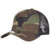 Chapeau tricoteur ajustable New Era Chicago Bulls Wood Camo