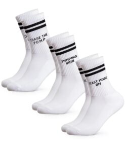 Occulto Chaussettes de Sport pour Homme - Lot de 3 (modèle: William) - Sécurité et Confort au Sport - Matière Élégante -