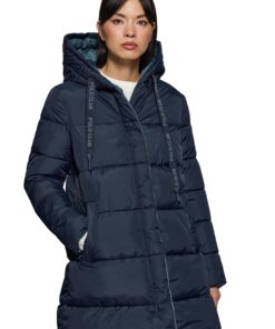 Polo Club Manteau Réversible pour Femme avec capuche fixe - Veste d'hiver chaud et moderne