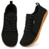 Geweo Chaussures Pieds Nus Minimalistes Respirantes pour Femmes et Hommes - Trail Running Unisexes Légers et Large Ortle