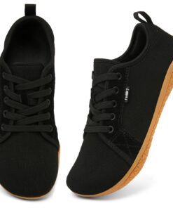 Geweo Chaussures Pieds Nus Minimalistes Respirantes pour Femmes et Hommes - Trail Running Unisexes Légers et Large Ortle
