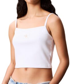 Calvin Klein Débardeur Femme Élégant et Confortable - Utilisation Polyvalente pour le Quotidien et le Sport, Tissu Doux
