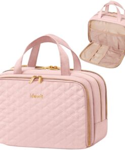 Sacs de Toilette Femme Lifewit, Sacs de Voyage Trousse de Toilette, Sacs de Rangement Cosmétique Homme