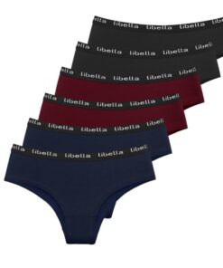 Libella Culotte Femme Coton Taille Basse Confort Respirant Sport Élasticité Multipack 3411