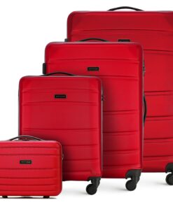 Valise de Voyage WITTCHEN Rigide en ABS 4 Roulettes Pivotantes Globe Line Bagage Cabine