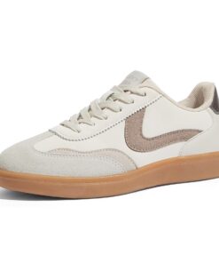 LUCKY STEP Baskets Femme Rétro Tendance 2023 – Sneakers Mode Classiques Antidérapantes et Confortables pour Marche Skate