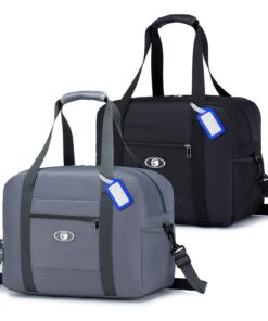 SPAHER 2X Sac de Voyage Imperméable Femme Homme Volotea Wizzair Vueling Organisateur de Sac Portable 25L