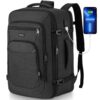 YAMTION Sac à Dos Voyage Extensible Femme Homme Imperméable pour Ryanair Grand Baggage Cabine