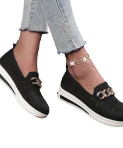 Anulely Chaussures de randonnée confortables pour femme avec soutien de la voûte plantaire | Chaussures de soutien de la