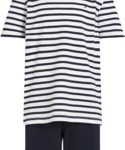 Ensemble pyjama Tommy Hilfiger Garçon Jersey Court Confortable pour Enfants - Modèle KidsFit