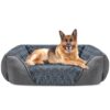 JOEJOY Panier Chien XXL Anti-anxiété, Coussin Grande Taille Confortable pour Grand Chiens et Chats, 106x80x23cm