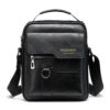 A-QMZL Sac Bandoulière Homme Chercher Voyage Randonné Travaille Vêtement Affaires Modèle Petit Cuir