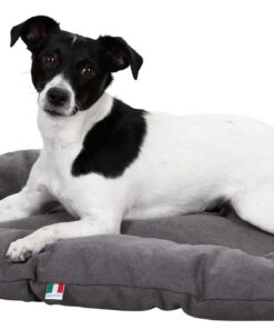 KERBL Lucca Coussin pour Chien Gris Anti-Griffure 63 x 48 cm Résistant à l'Eau pour Chiens de Taille Moyenne