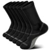 BULLIANT Chaussettes Homme Sport Lot De 6 Antidérapantes pour Sport Vetement Chaussette Semelle Coussinée