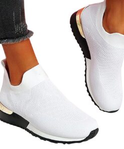 Chaussures de sport Zeiayuas Orthopédiques Femme Enfants Pas Cher A La Mode Basket Mode Air Run Course Jogging Respirant