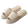 Pantoufles pour femme bout ouvert doublure en peluche
