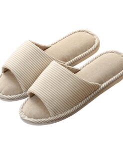 Pantoufles pour femme bout ouvert doublure en peluche