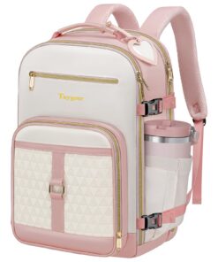 Taygeer Bagage Cabine 40x30x20 Ryanair, Sac à Dos Voyage Cabine TSA Compatibles et Badge de Bagage Détachable, Universit
