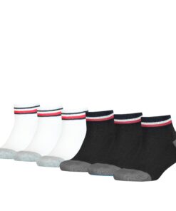 Tommy Hilfiger Iconic Sports Quarter Lot de 6 Mixte Enfant Taille Unique актуальні від пошукової суміші: 1. Tommy Hilfi