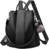 Charmore Femme Sac À Dos Étanche En Nylon Sacs D'école Anti-vol Sacs À Bandoulière - Sac à dos étanche femme | Sac anti-