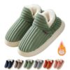 Titre optimisé SEO : Chaussons confortables et élégants FXRWFSE, peluche chaude et moelleuse pour homme et femme, chauss