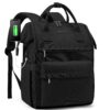 LVOOK LVOOK Sac à dos pour adolescentes et filles, portable 15,6", école et université, voyage, pratique et élégant