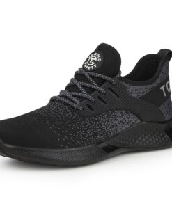 TQGOLD Chaussure de Sécurité Amortie Homme et Femme Protection Embout en Acier pour Travail Safari
