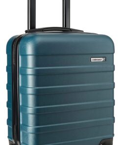 Valise à Main Cabine Étanche 45x36x20 cm 4 Roues Léger Rigide pour Easyjet (Endless Sea) - Bagage à Main Léger pour Voya