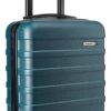 Valise à main Cabin Max Anode, coque rigide et léger 4 roues, cabine pour Easyjet (Endless Sea)