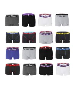 Umbro Pack Surprise Calecon Boxer Homme en Coton Respirant Ultra-Doux et Agréable (Lot de 6) - Modèle Aléatoire