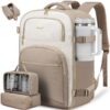 LOVEVOOK Antivol Travel Backpack Voyage 40L, Sac a Dos Homme et Femme pour École Travail Voyages d'Affaires, Imperméable