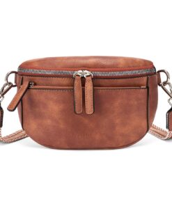 Sac à main en cuir synthétiqueFIGESTIN pour femme - Bandoulière large - Bandoulière réglable