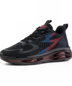 Hitmars Chaussures de Sport Homme Noir Bleu EU 39-46 Hitmars Chaussures de Course Homme Respirantes EU 39-46 Hitmars Cha