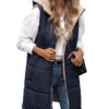 RITOSTA Gilet Femme Chaud Automne Hiver Global Recycled Standard RITOSTA Gilet Réversible Femme Automne Hiver Global R