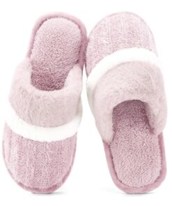 Chaussons GOEWY Femme Antidérapants - Intérieur/Extérieur - Cadeau Maman