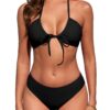 Maillot de bain 2 pièces push up bikinis femme Bikini set réguliable.Global Recycled Standard