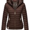 Veste demi-saison matelassée Navahoo B838 avec capuche pour femme en ventewarehouse
