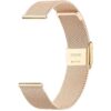 Sundara 22 mm Sangle en mailles milan en acier inoxydable pour Garmin/ID205L/Galaxy/Huawei/Amazfit, universelhomme-femme
