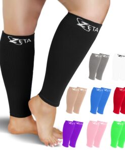 Bas de compression Zeta XXL pour homme et femme, Soutien apaisant et confortable, Prévient le gonflement, la douleur et