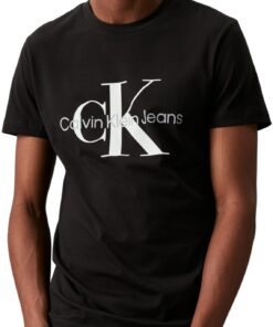 Calvin Klein Chemise Courts Homme Core Monologo Slim Fit