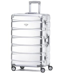 Valise de voyage Flight Knight Premium - 8 Roues Spunners - Verrou TSA Intégré Cadre Lightweight en Aluminium Durabilité