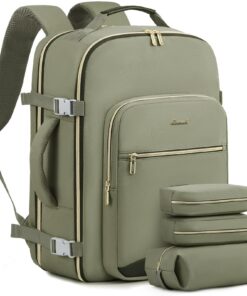 LOVEVOOK Sac à Dos de Voyage Femme Ryanair Imperméable Sac Ordinateur PortableOEKO-TEX STANDARD 100 LOVEVOOK Sac à Dos