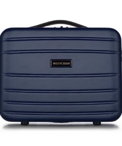 Valise WITTCHEN Voyage RigideABS 4 RoulettesPivotantesSerrureCombinaisonPoignéeTélescopique Globe Line