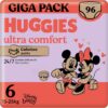 Culottes bébé HUGGIES Ultra Comfort Taille 6 - Absorption rapide - Sans parfum ni chlore - Facile à mettre et enlever -