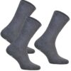 Chaussettes Diabétiques DeoMed sans élastique Homme & Femme - 3 paires MEDIC DEO COTON chaussettes respirantes, antibact
