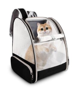 Sac à dos de transport pour chat, animal domestique approuvé, adapté aux compagnies aériennes pour petit chien et chat.