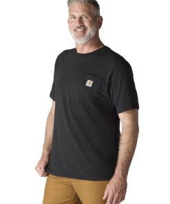 Carhartt Grande & Épaisse Vêtement de Travail Poche Shirt à manches courtes Homme de Travail Éfficace