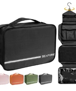 Sac de Toilette Étanche à Suspendre Homme Femme Voyage