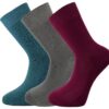 Green Bear Chaussettes en bambou multicolore Pack Soft & Antibacterial - Semelle coussinée Lot de 3 - Confort & Hygiène